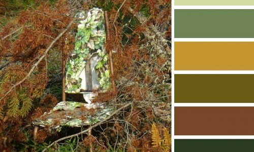 Camouflage Chair Color Palette