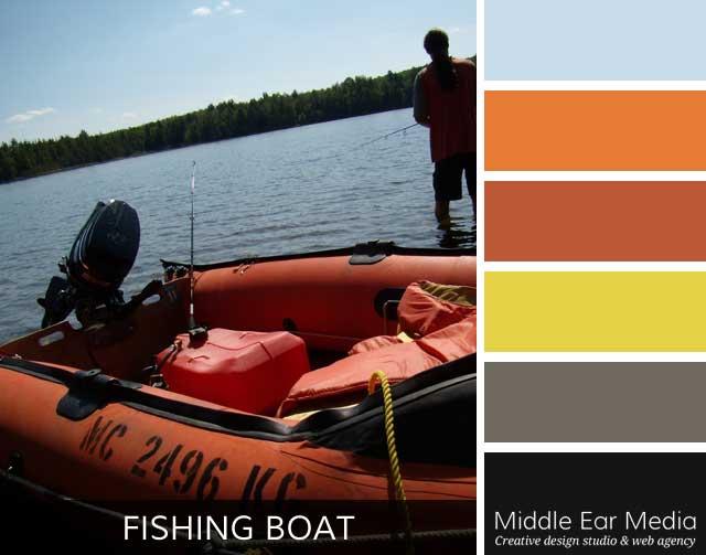 Fishing Boat Color Palette