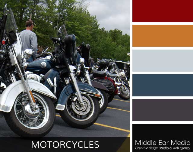 Motorcycles Color Palette