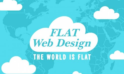 Flat Web Design: The World is Flat