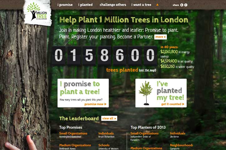 Million Tree Challenge