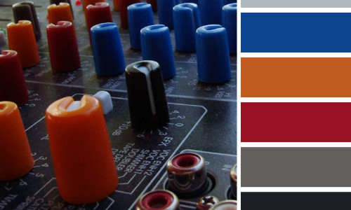 Mixing Board Color Palette