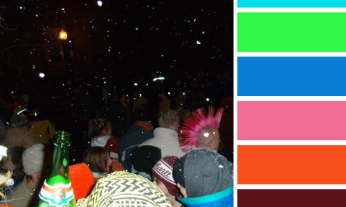 New Year's Eve Color Palette